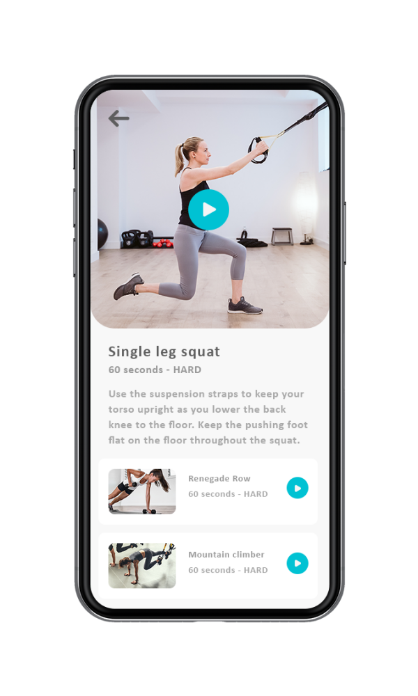 Sweatlife Video Production App Clip Library